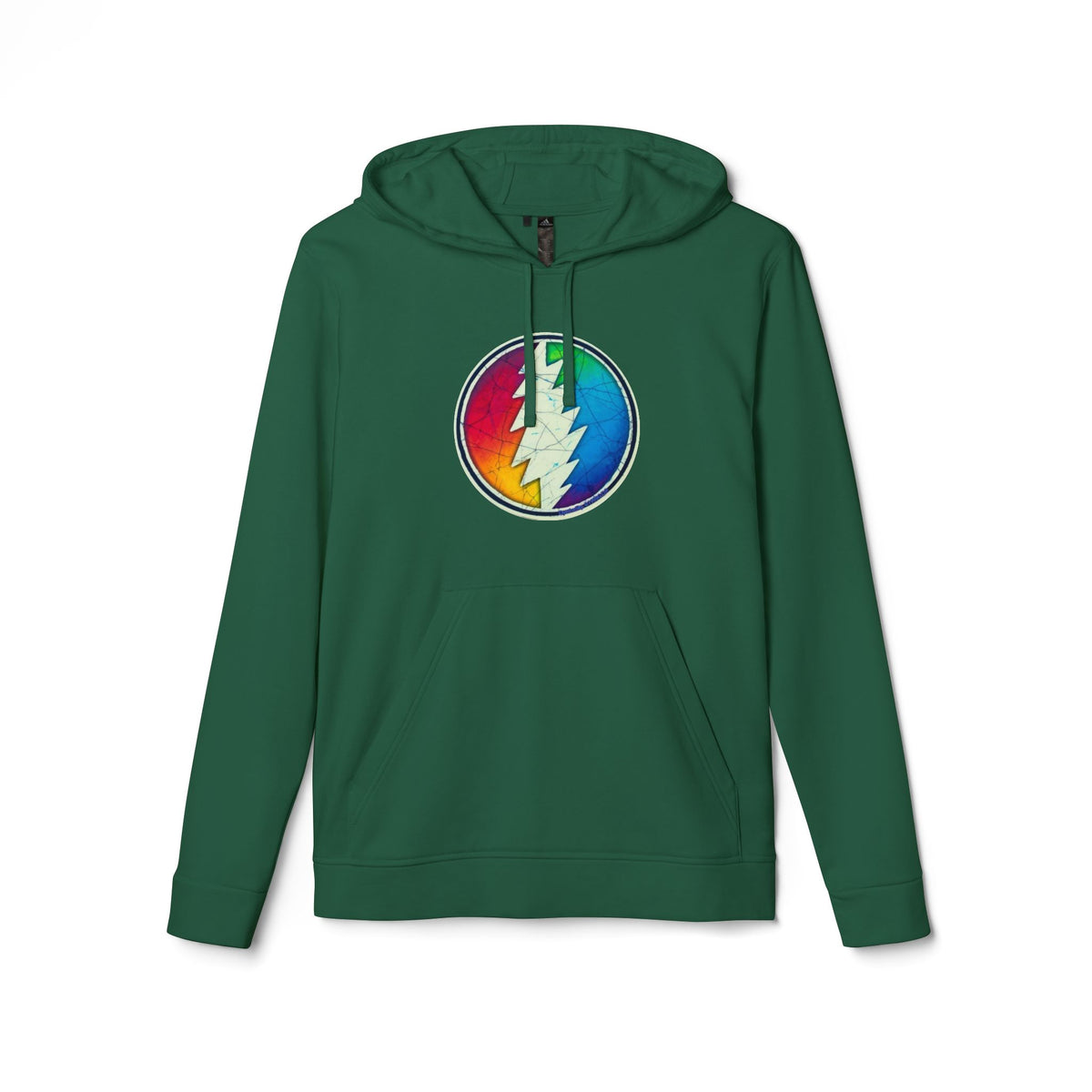 Rainbow Lightning Bolt hoodie | Grateful Dead inspired sweatshirt, gift for a deadhead