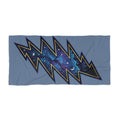 Galaxy Lightning Bolt Beach Towel | Space Forest Night Sky Grateful Dead