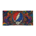 Grateful Dead Steal Your Face Skull Beach Towel | Psychedelic Swirl