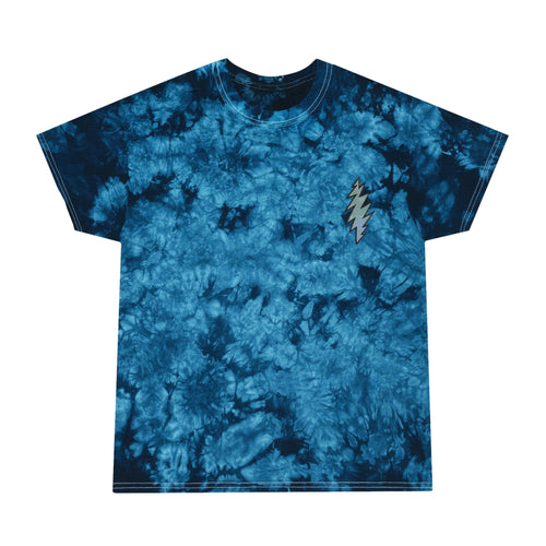 Crystal Tie-Dye Tee, Gratefyl dead shirt, Hippie Tie-Dye T-Shirt, Positive Vibes Crystal Top, Boho Gratefyl dead Shirt, Festival Wear Tee,