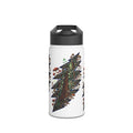 Grateful Dead Woodland Mushroom Lightning Bolt Stainless Steel Water Bottle