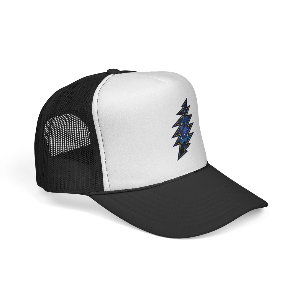 Grateful Dead Galaxy Lightning Bolt Trucker Cap | Space Bolt Mesh Hat