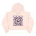 Grateful Dead bear mandala Crop Hoodie | Moon Phases Graphic, Pastel Aesthetic, gift for a deadhead, her,mom, grand mom, sister