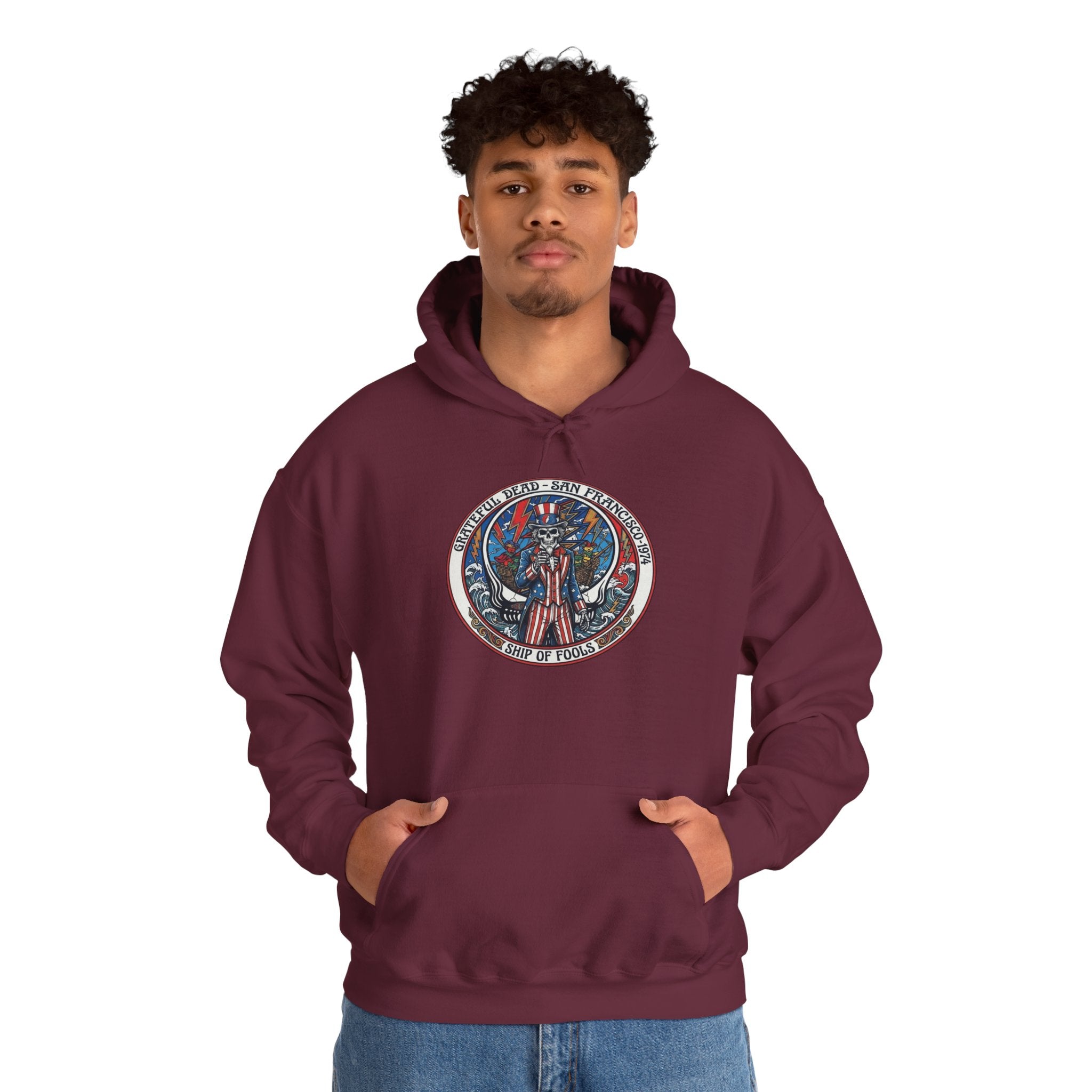 Grateful Dead Uncle Sam  hoodie | vintage gift for a deadhead dad, brother, sister, mom, friend