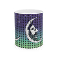 jerry garcia Crescent Moon Face Mug | Ceramic Coffee Tea Cup