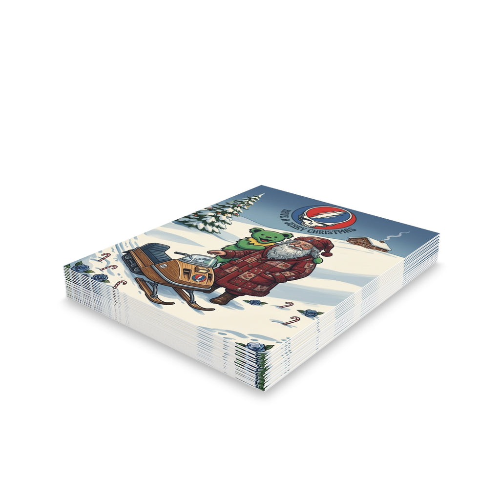 Have a Jerry Christmas Grateful Dead Santa Greeting Card