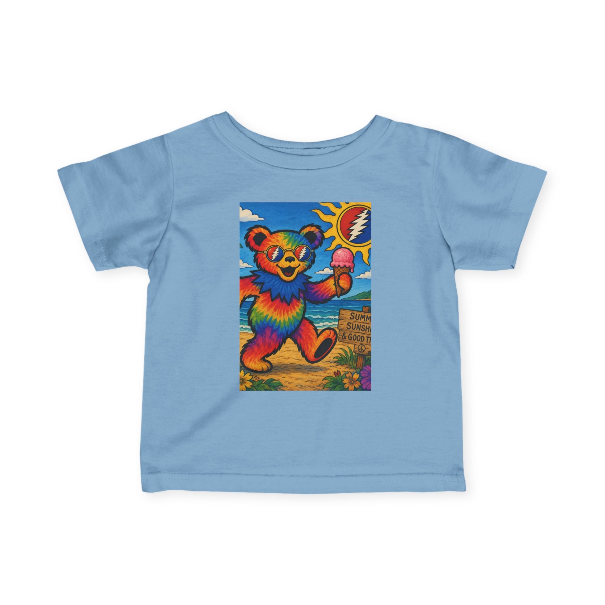 Rainbow Dancing Bear tee | Infant Tee grateful dead