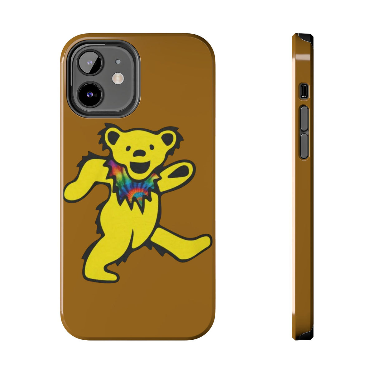 grateful dead Dancing Tie Dye Bear Phone Case | Tough Phone Case, gift for a deadhead