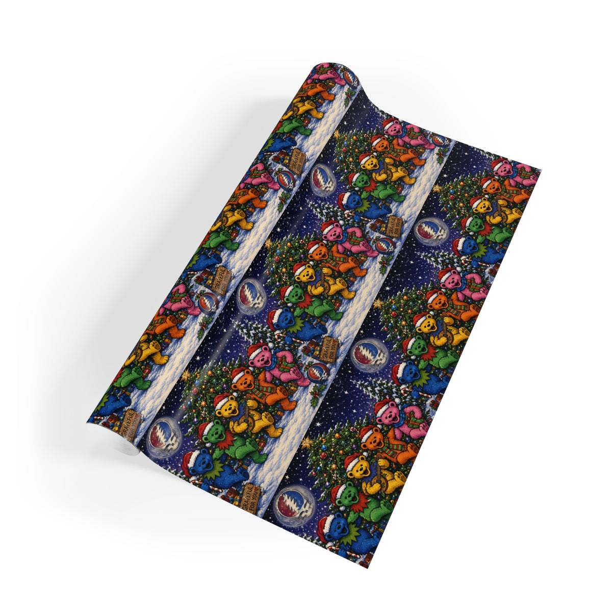 Grateful Dead  wrapping paper roll | Holiday Gift Wrap