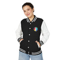 Rainbow Grateful Dead Steal Your Face Letterman Jacket | Varsity Jacket, gift for deadhead unisex