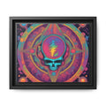 Psychedelic Skull Mandala Matte Canvas