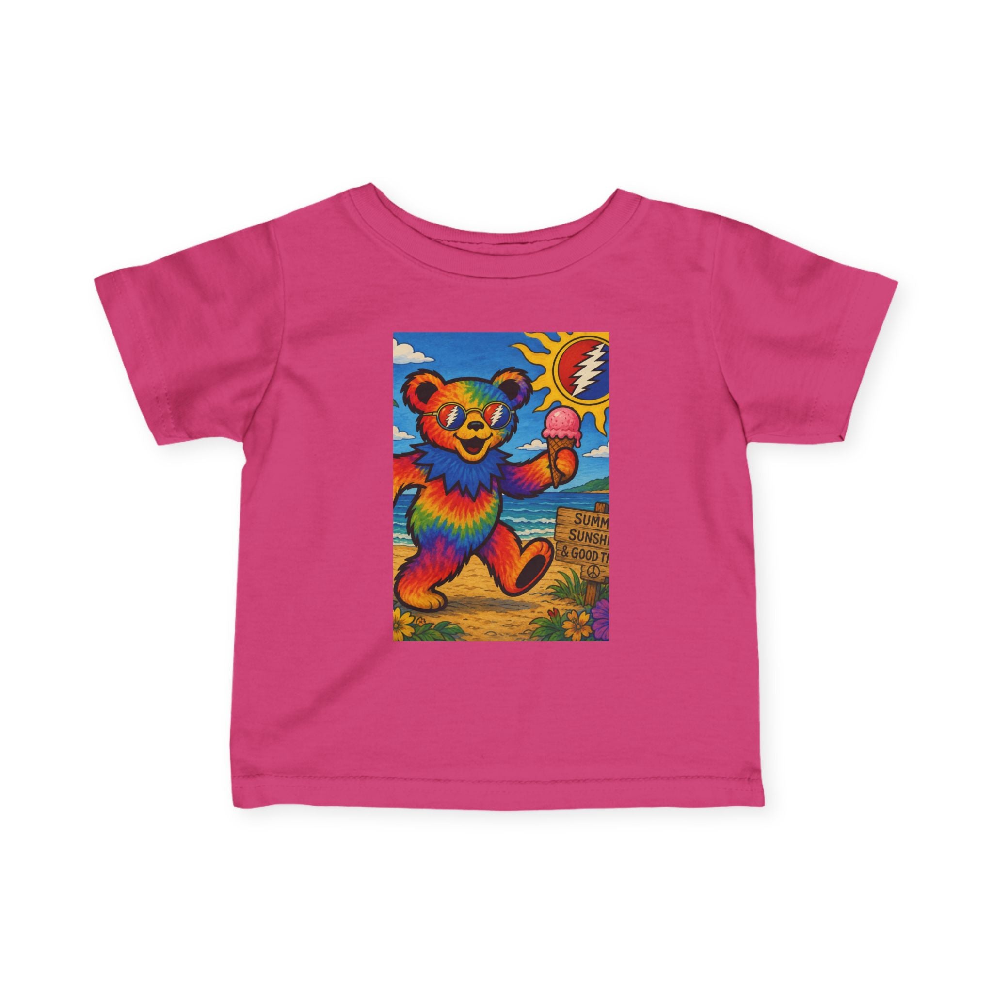 Rainbow Dancing Bear tee | Infant Tee grateful dead