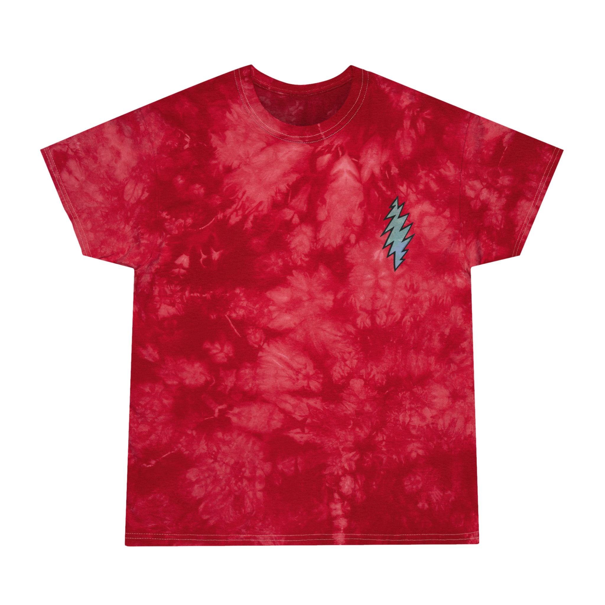 Crystal Tie-Dye Tee, Gratefyl dead shirt, Hippie Tie-Dye T-Shirt, Positive Vibes Crystal Top, Boho Gratefyl dead Shirt, Festival Wear Tee,