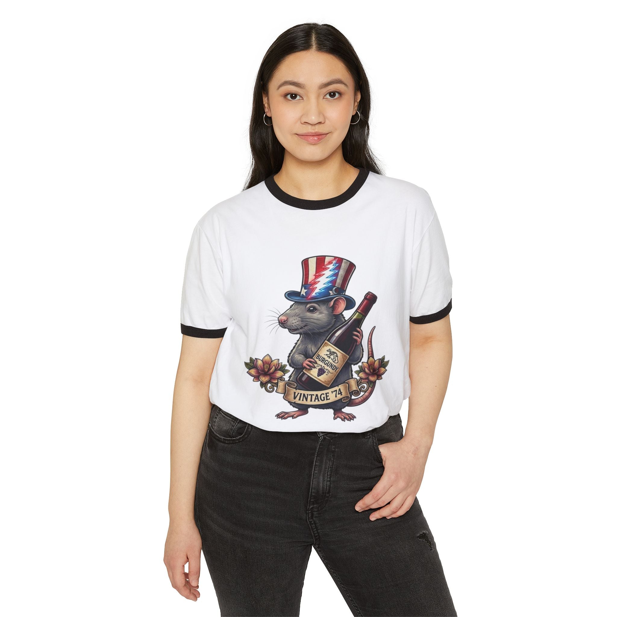 Grateful Dead Wharf Rat  Vintage '74 T-Shirt | Ringer, gift for a deadhead