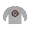 Grateful Dead Wharf Rat Long Sleeve Tee | Americana Skull Badge, Gift for Deadhead dad, brother, sister, mother