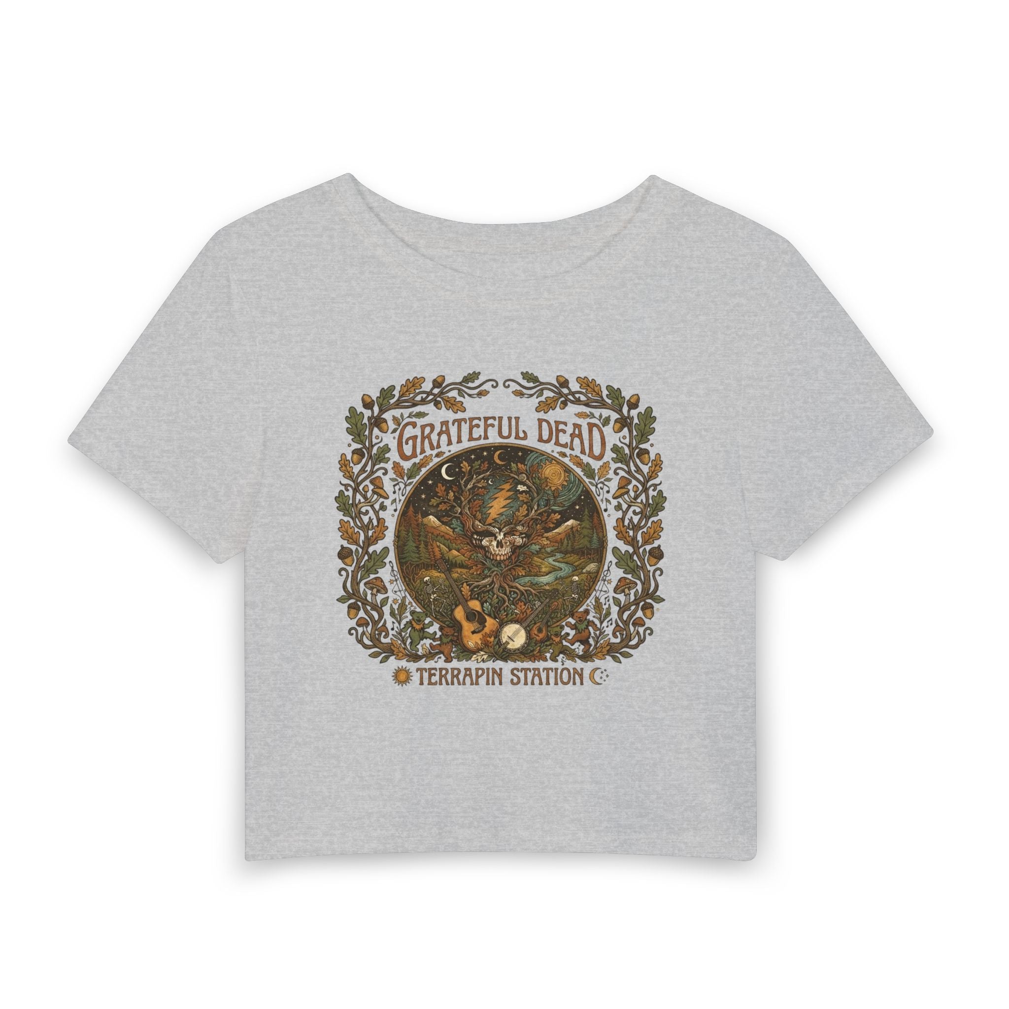 Grateful Dead Terrapin Station Tee gift for her, gift for deadhead, | Women's Baby Tee