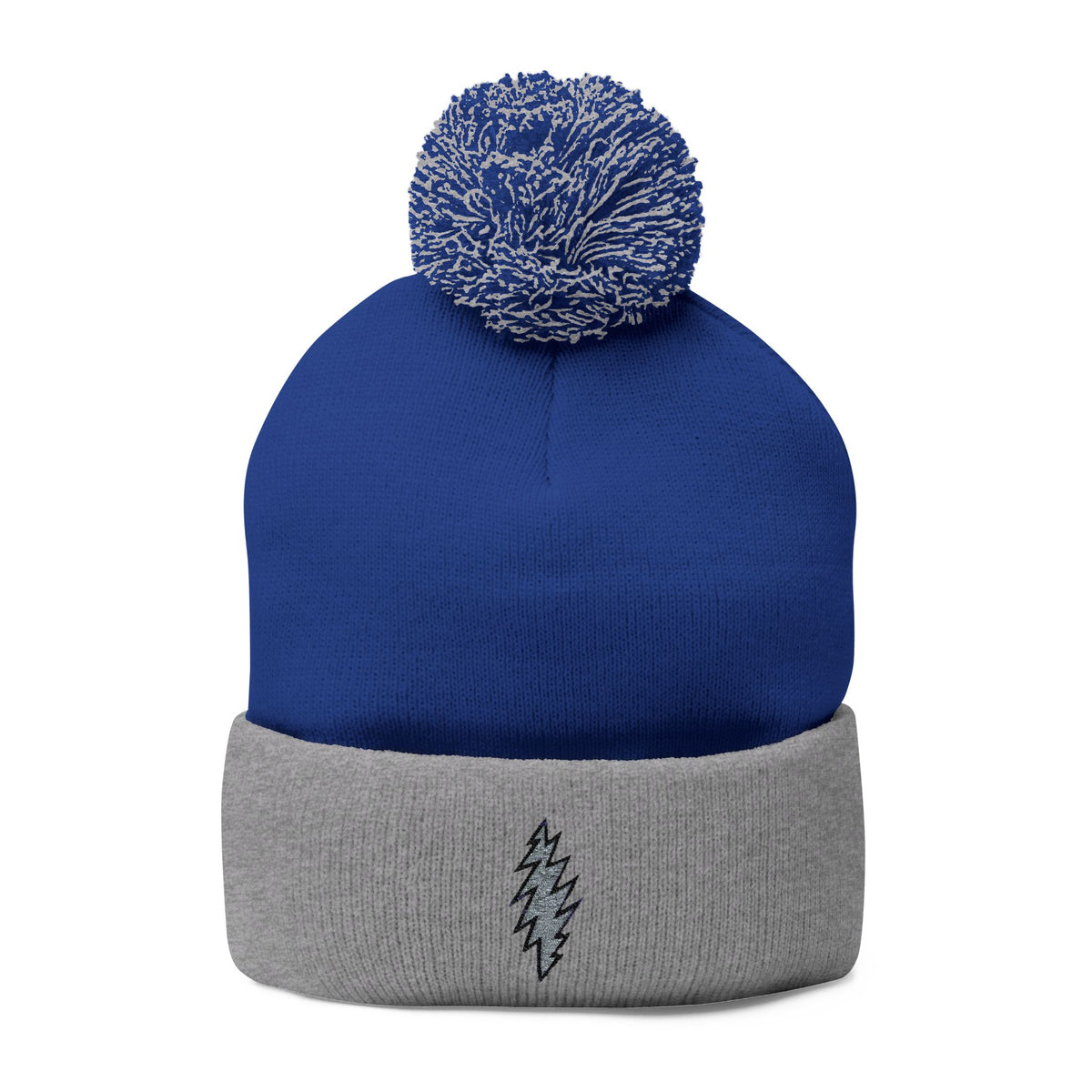 grateful dead Cozy Pom-Pom Knit Cap with Embroidered Design, Winter Hat, Gift for Him/Her, Cute Beanie, Stylish Accessory