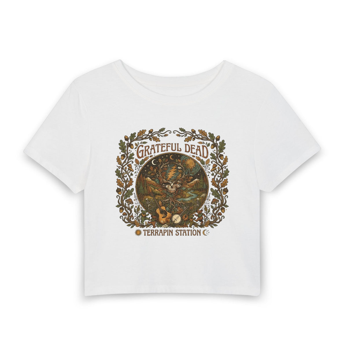 Grateful Dead Terrapin Station Tee gift for her, gift for deadhead, | Women's Baby Tee