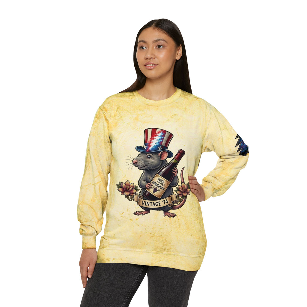 Grateful Dead Wharf Rat  sweatshirt | Vintage 74 crewneck, Gift for a Deadhead Dad, friend, Grandfather, mom, sister