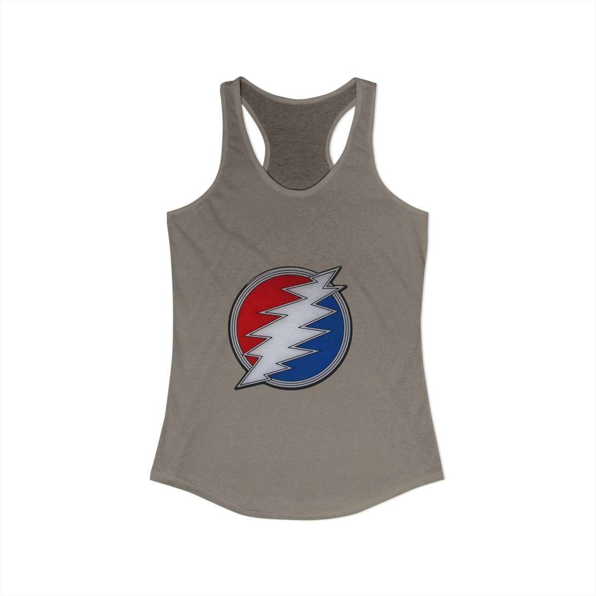 Grateful Dead Inspired Racerback Tank Top, Women's Summer Top, Festival Wear, Music Lover Gift, Hippie Apparel, Casual Outfit