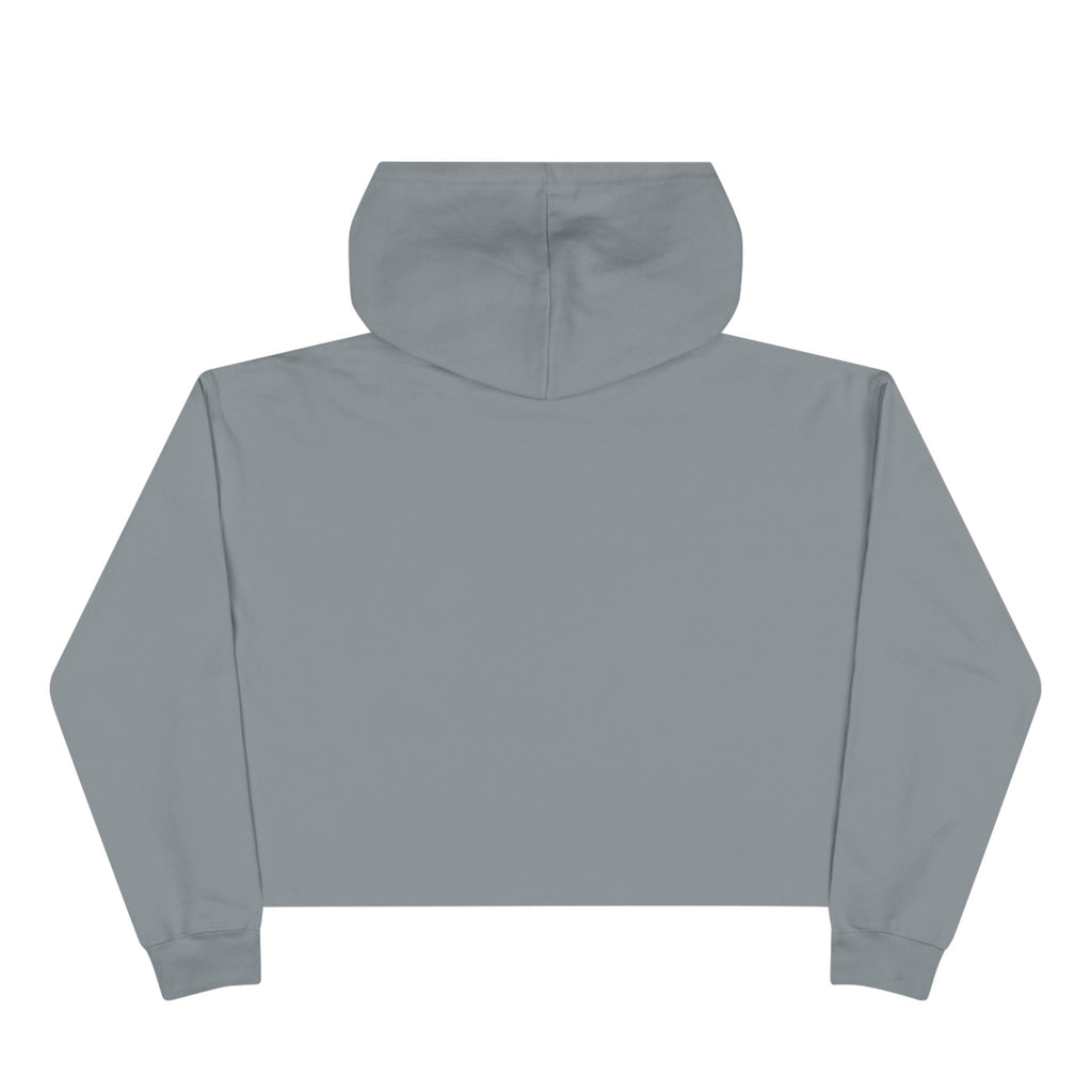 Psychedelic Steal Your Face Skull Crop Hoodie | Grateful Dead Lightning Bolt Design