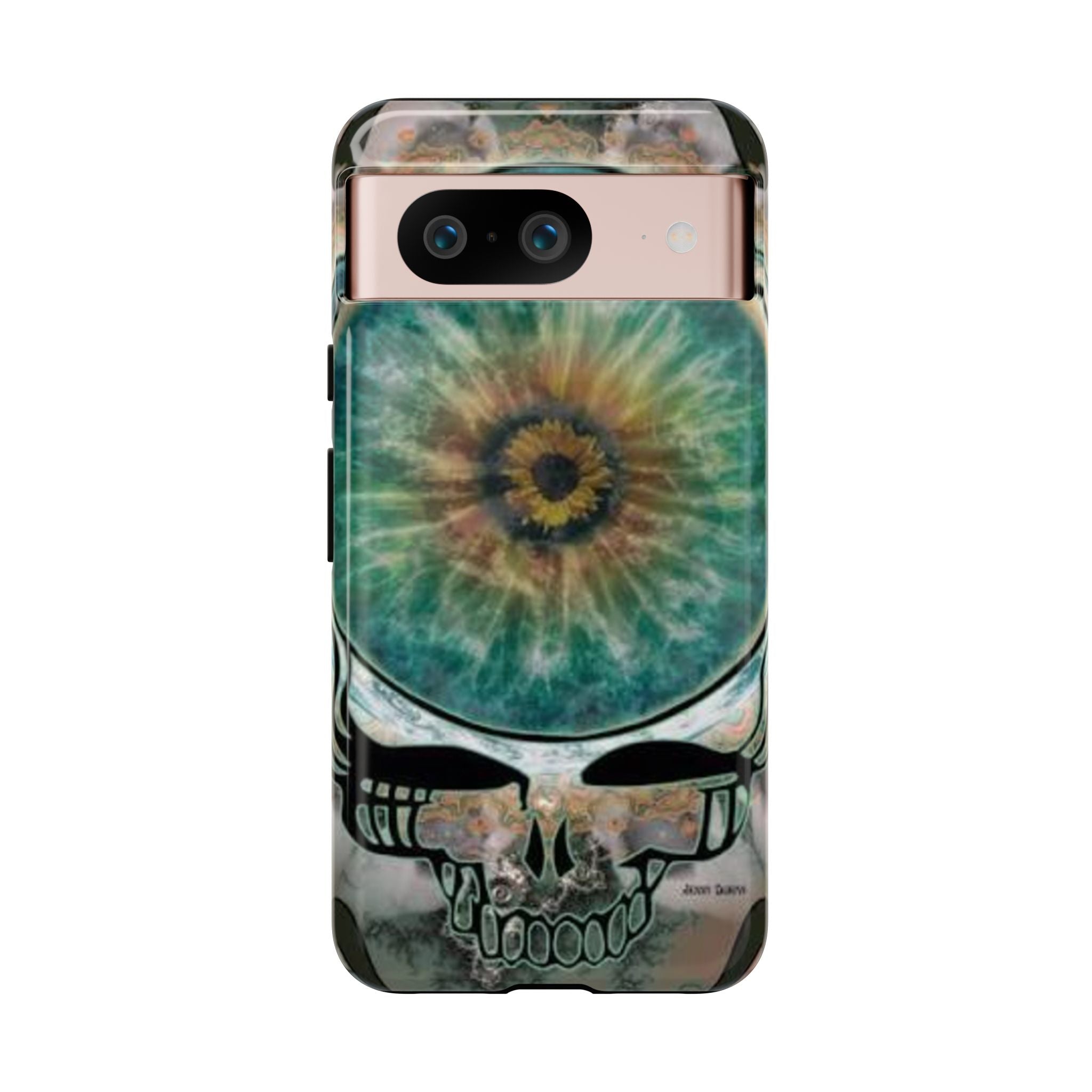 Psychedelic Eye Skull phone case | tough protective phone case, Grateful Dead inspired, gift for a deadhead