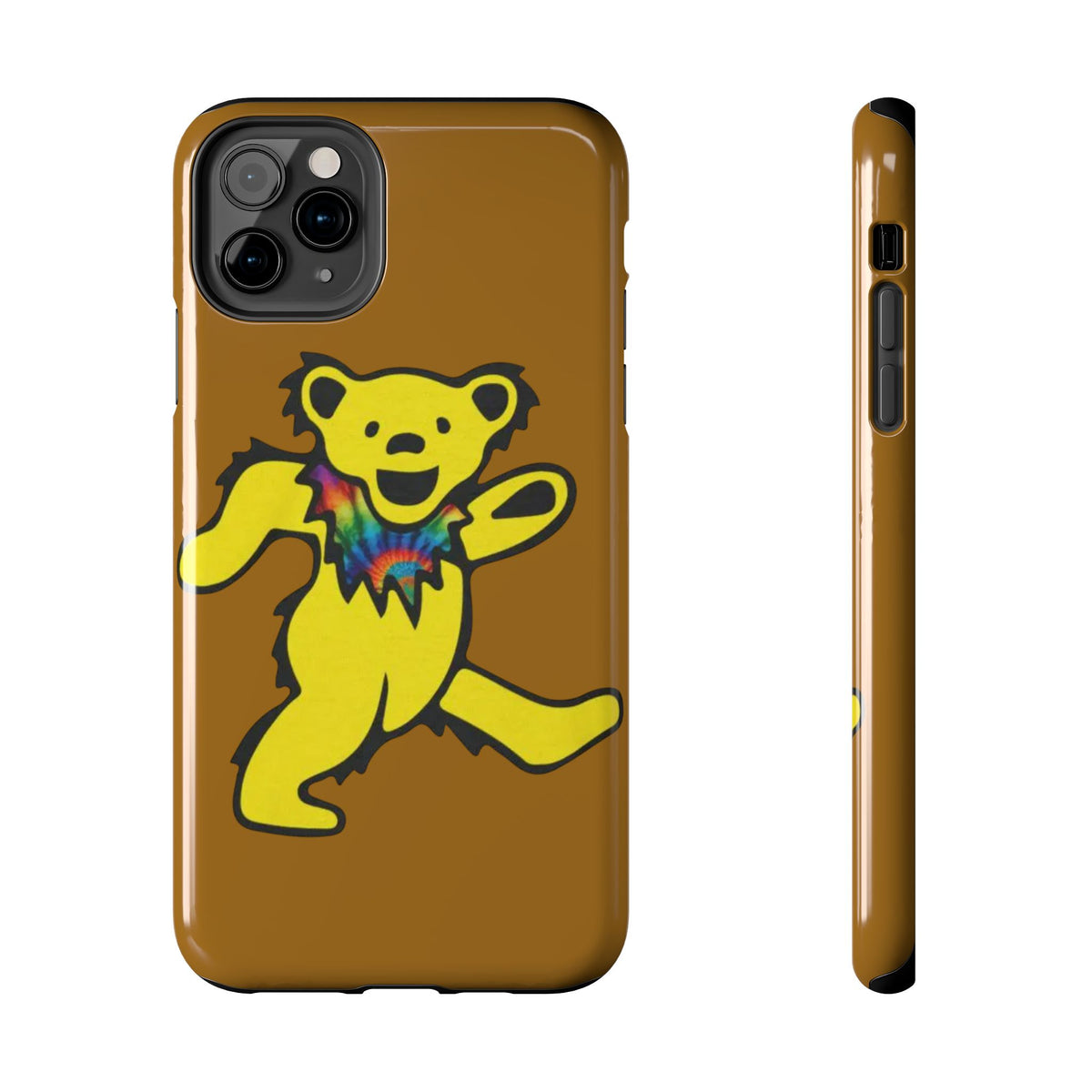 grateful dead Dancing Tie Dye Bear Phone Case | Tough Phone Case, gift for a deadhead