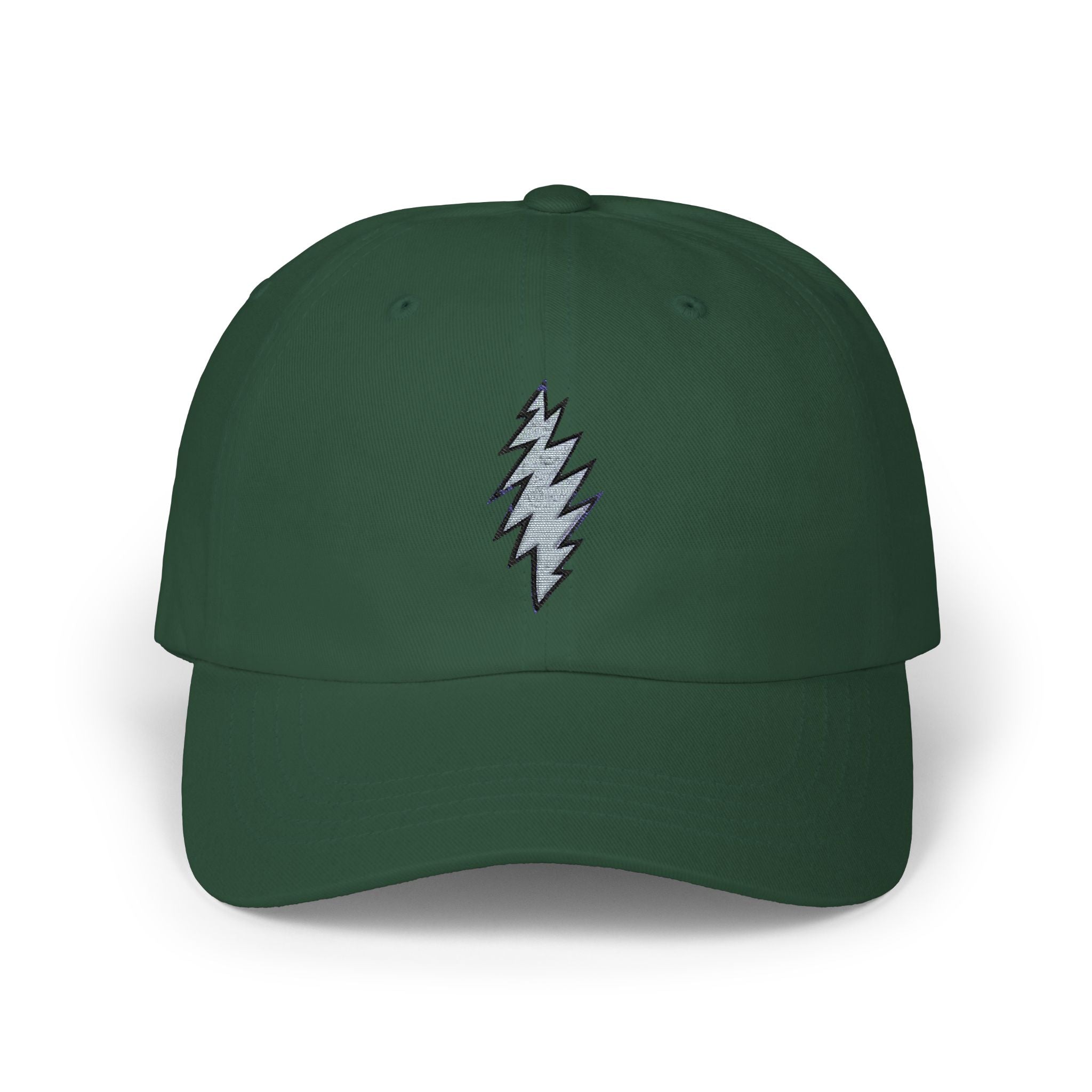 Lightning Bolt Classic Dad Cap | Stylish Casual Hat for Everyday Wear, Outdoor Adventures, Gifts for Him,Grateful Dead hat
