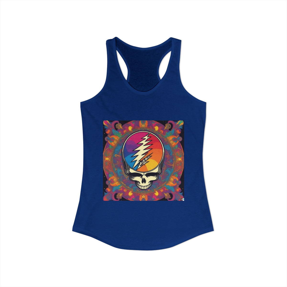 Grateful Dead Women's Tank Top, Retro Music Festival Shirt, Hippie Concert Sleeveless Top, Summer Rave Wear, Boho Muscle Tank, Vintage Band