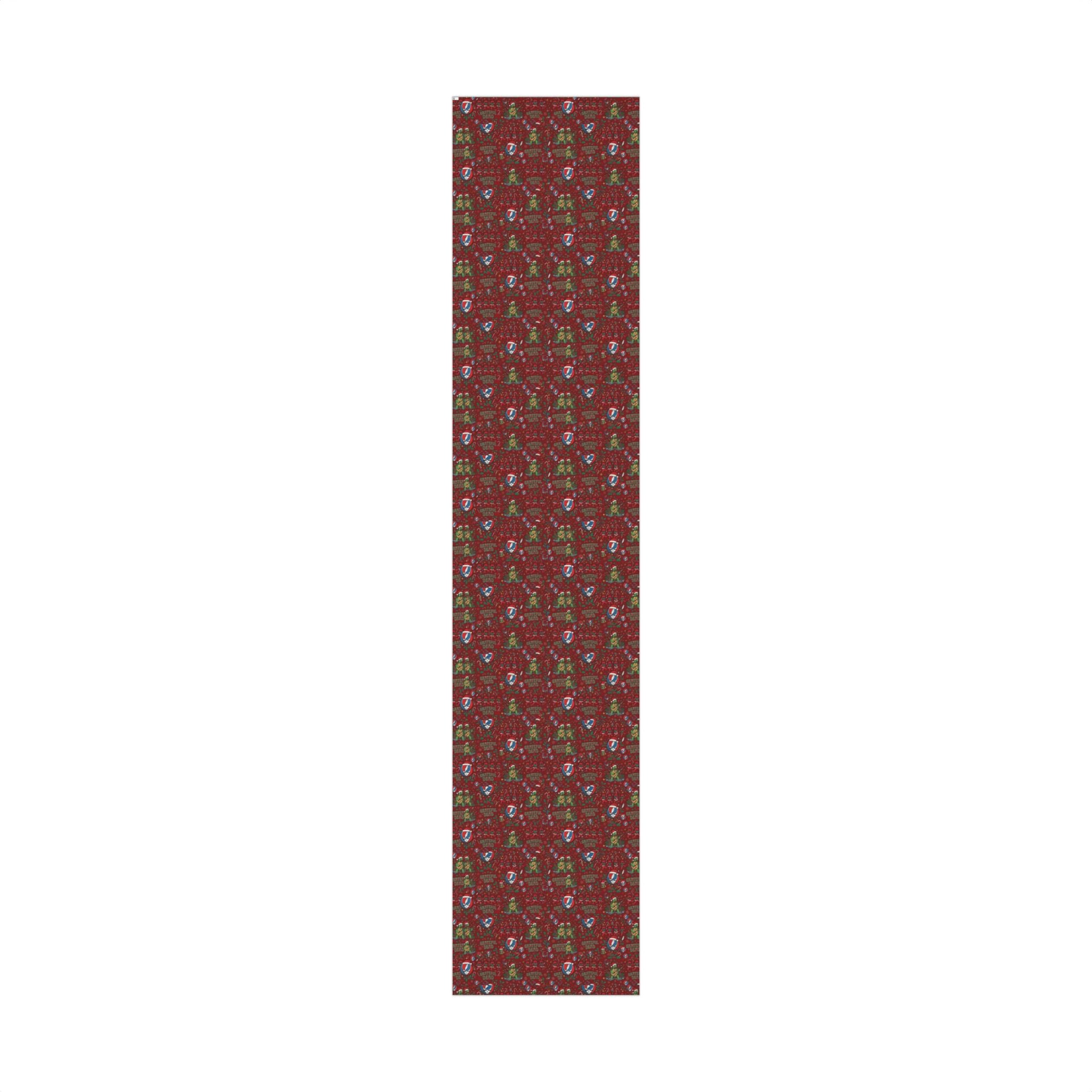 Grateful Dead Pattern Gift Wrap Papers | Christmas Holiday Wrapping Paper