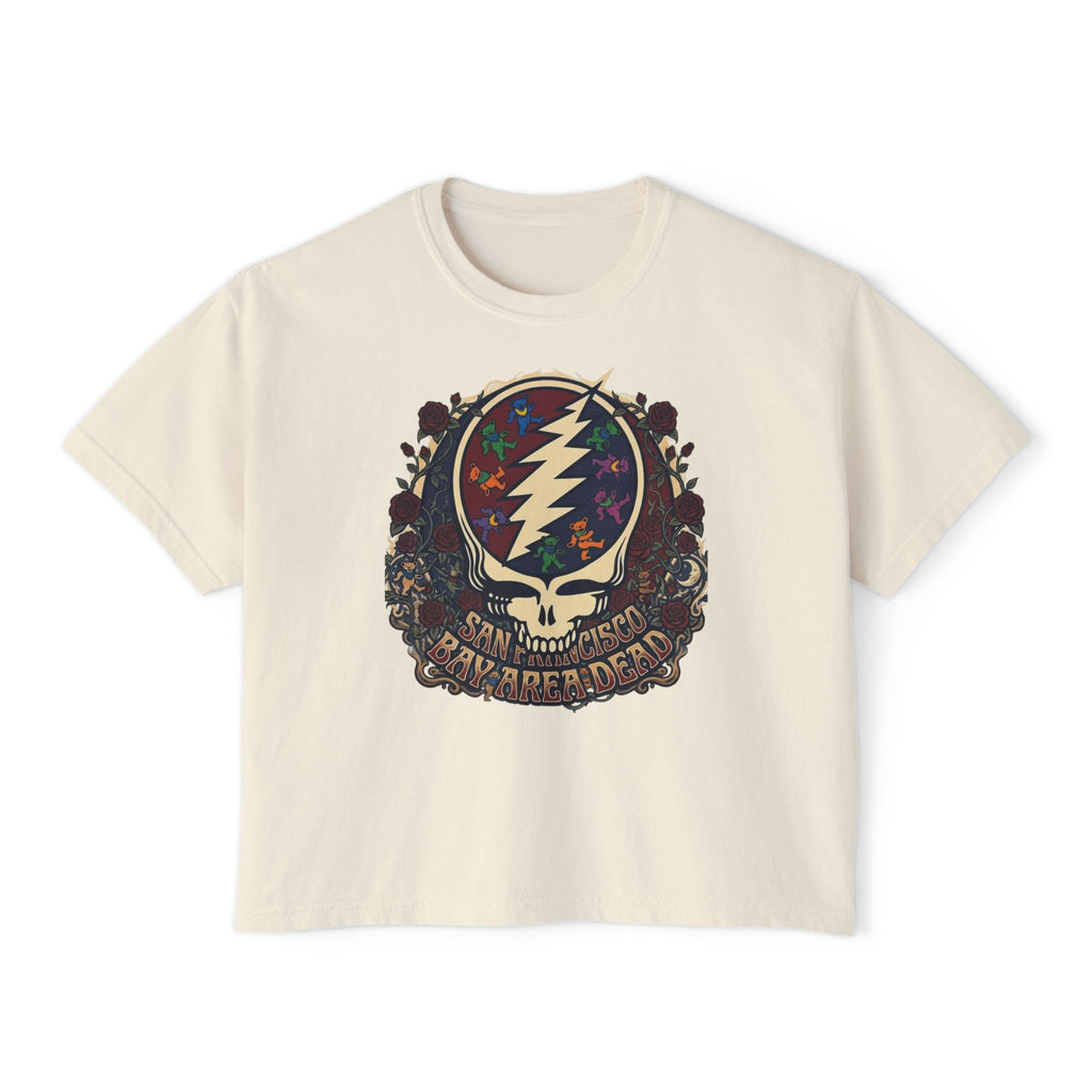 Steal Your Face Skull Lightning Tee | Grateful Dead band graphic