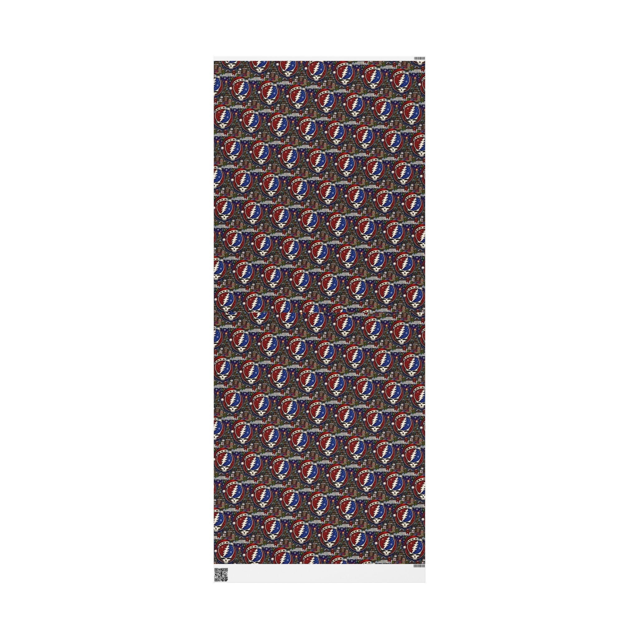 Snowman Ornament Pattern Wrapping Paper | Holiday Christmas Wrap Roll