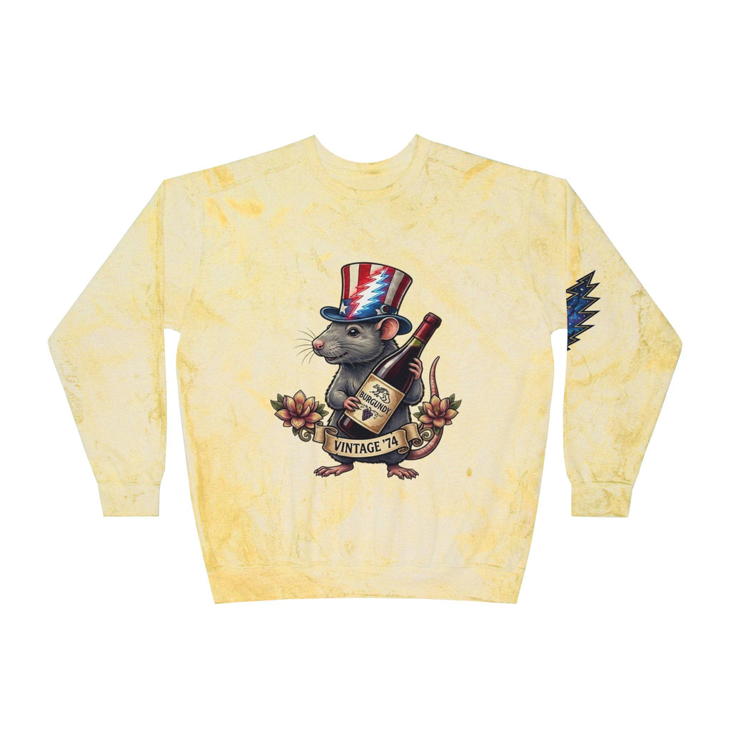 Grateful Dead Wharf Rat  sweatshirt | Vintage 74 crewneck, Gift for a Deadhead Dad, friend, Grandfather, mom, sister