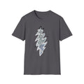 Lightning Bolt Graphic Tee, Unisex Softstyle T-Shirt, Casual Wear, Music Festival Shirt, Summer Vibes, Gift for Him/Her