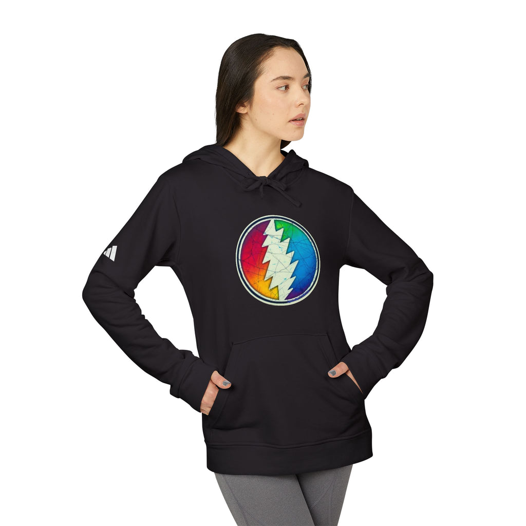 Rainbow Lightning Bolt hoodie | Grateful Dead inspired sweatshirt, gift for a deadhead