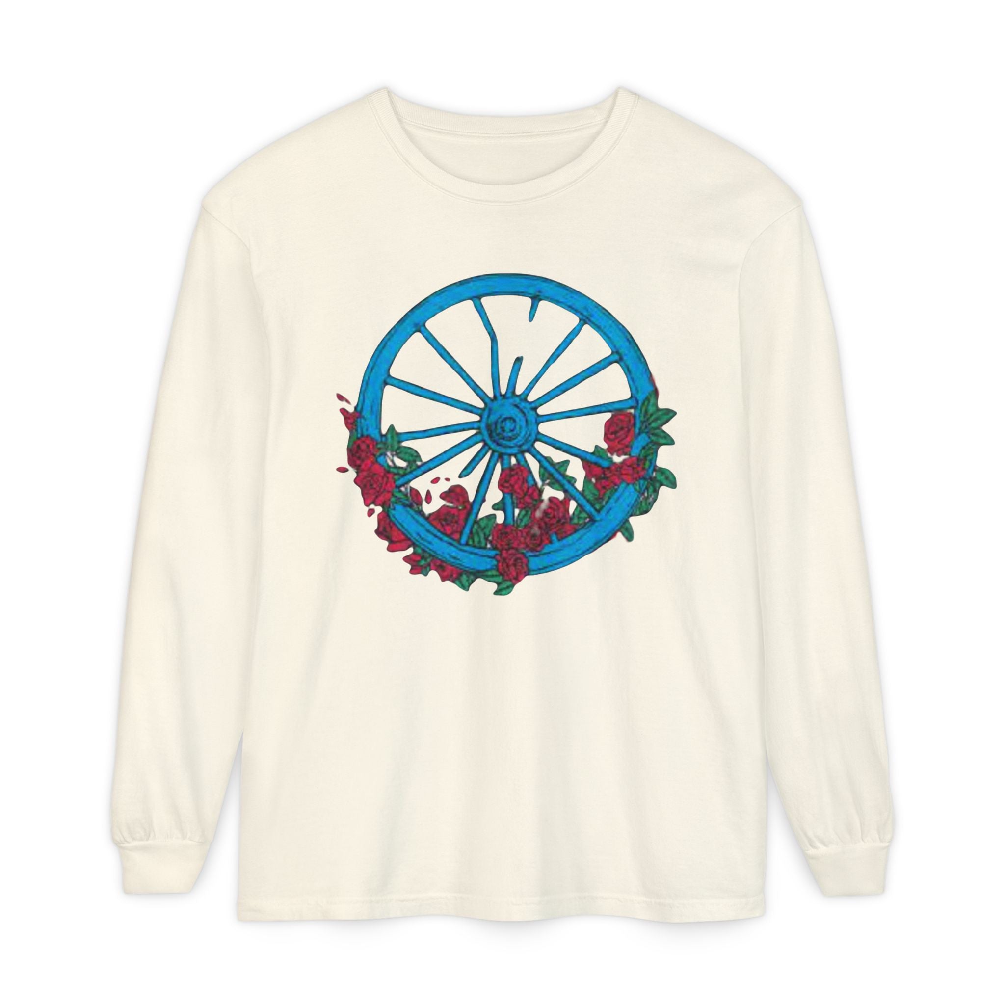 Grateful Dead  Long Sleeve Tee | Floral Western Graphic