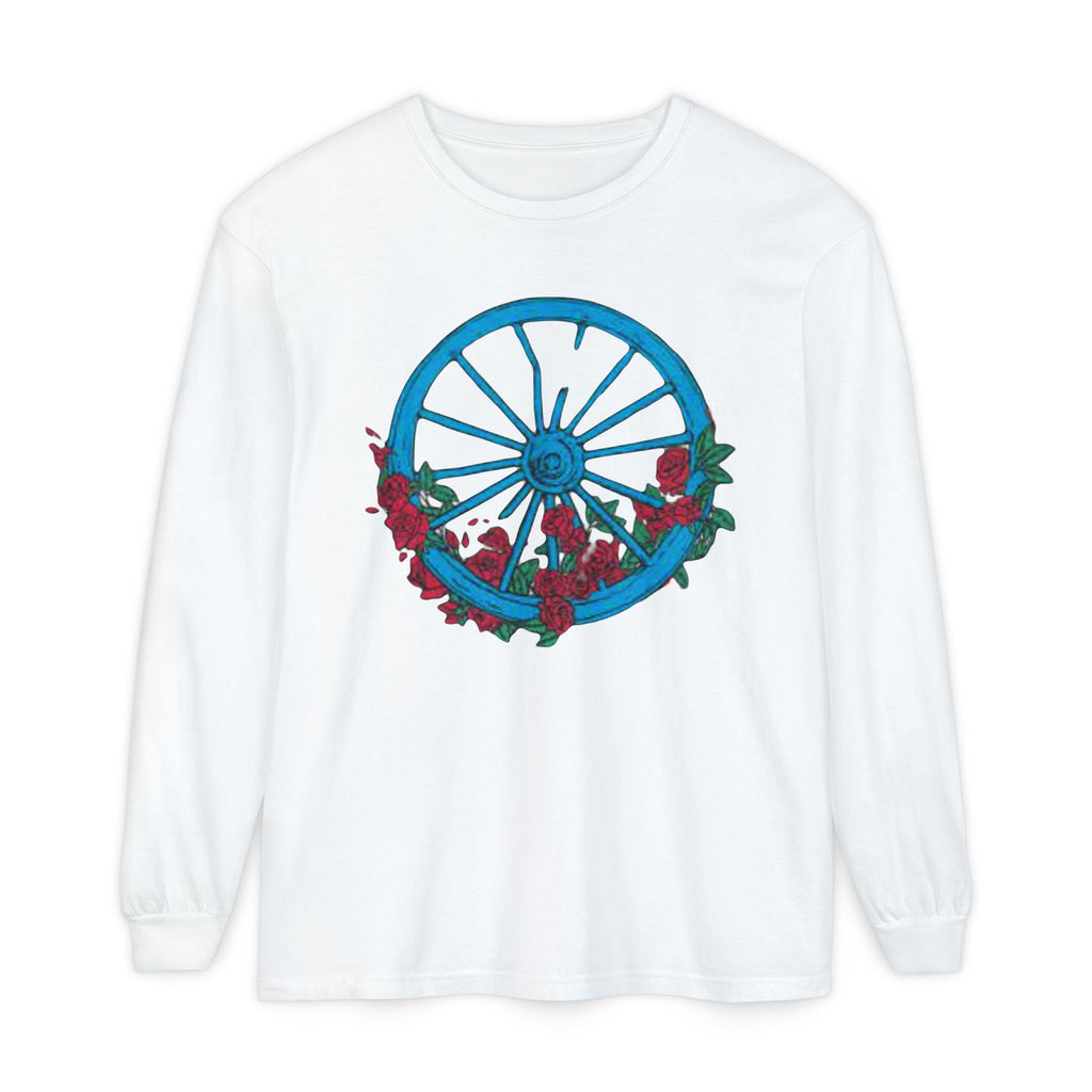 Grateful Dead  Long Sleeve Tee | Floral Western Graphic