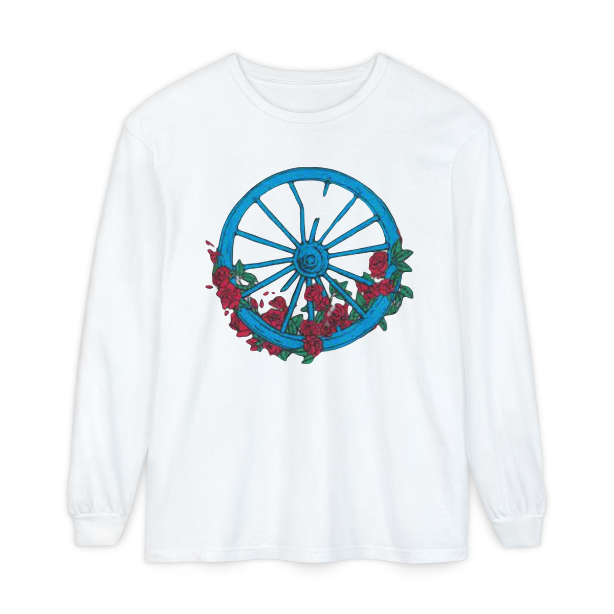 Grateful Dead  Long Sleeve Tee | Floral Western Graphic