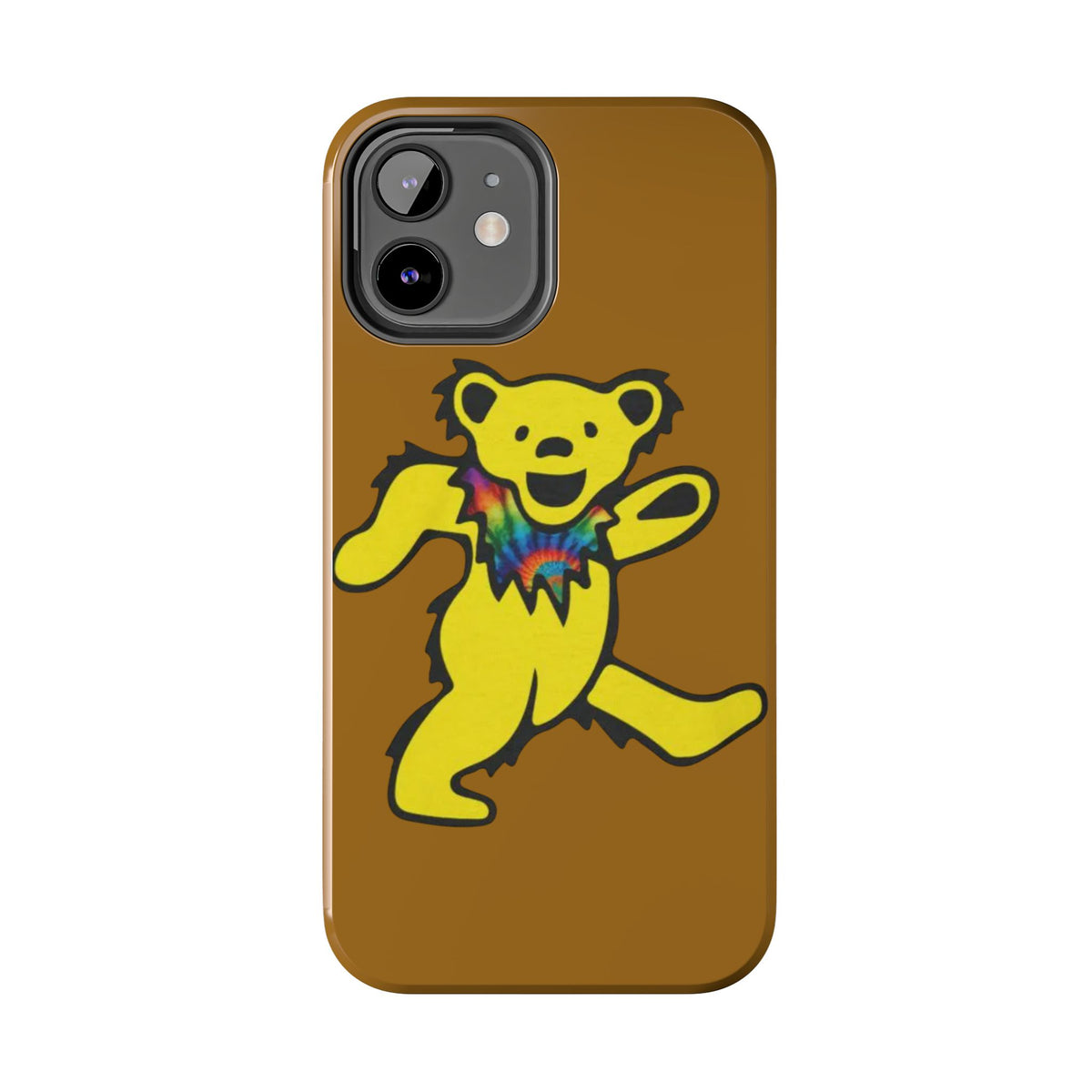 grateful dead Dancing Tie Dye Bear Phone Case | Tough Phone Case, gift for a deadhead