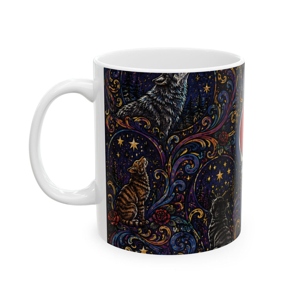 Steal Your Face Skull psychedelic pattern Mug | Ceramic coffee cup, Grateful Dead inspired, gift for a deadhead