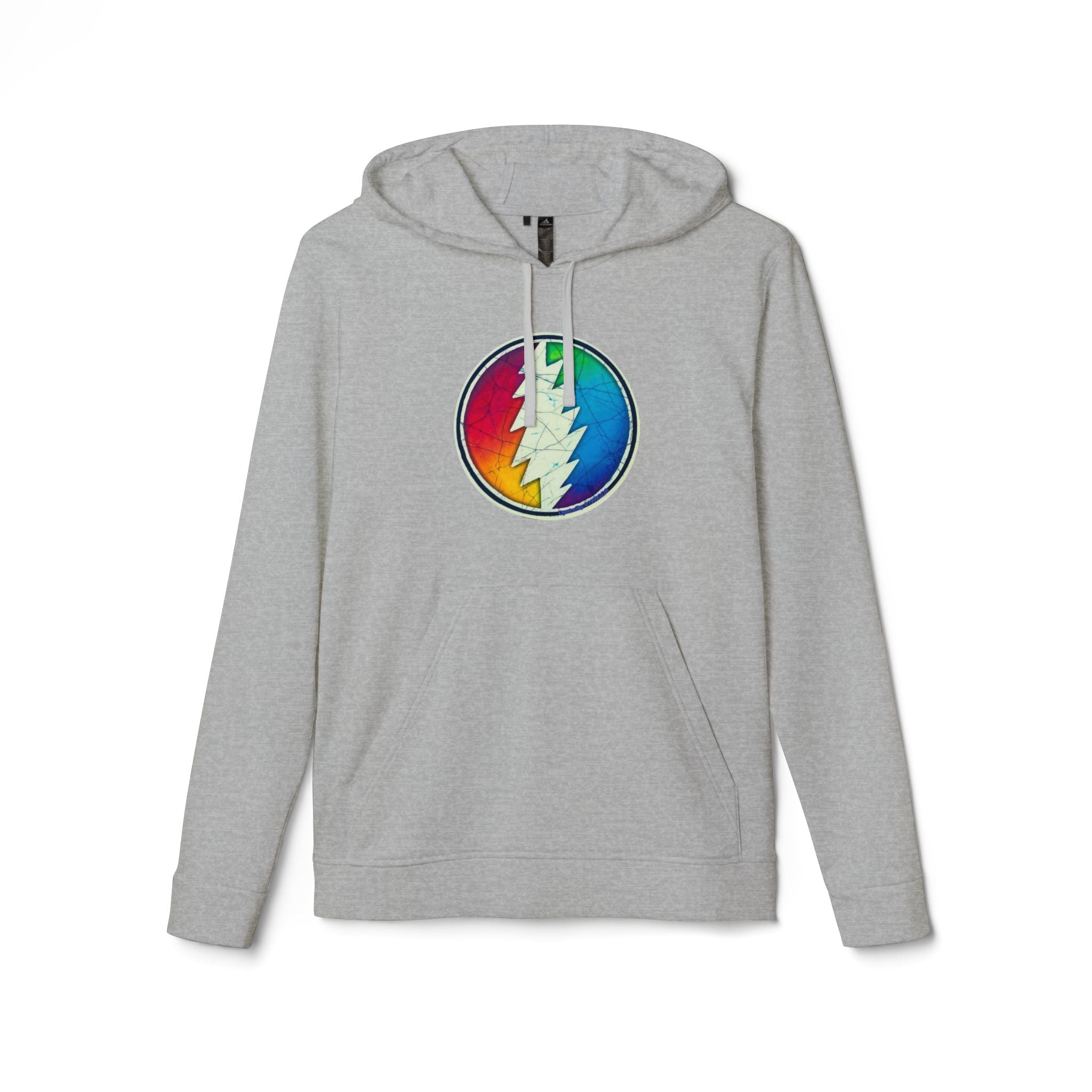 Rainbow Lightning Bolt hoodie | Grateful Dead inspired sweatshirt, gift for a deadhead