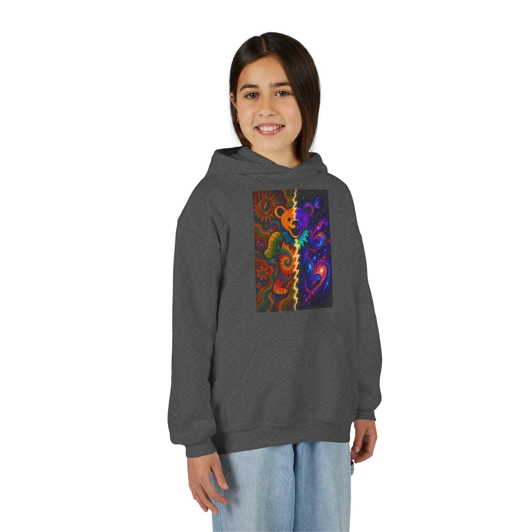 PsychedelicGrateful Dead  Split Bear hoodie | Youth Hoodie