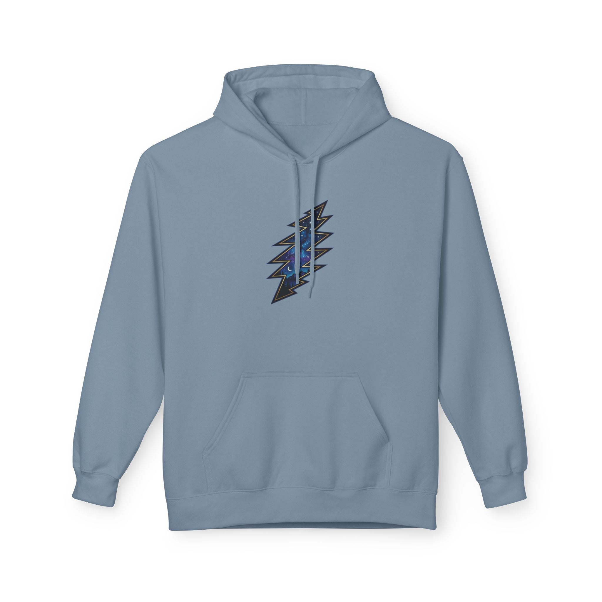 Grateful Dead Galaxy Hoodie | Space Nebula Chest Graphic
