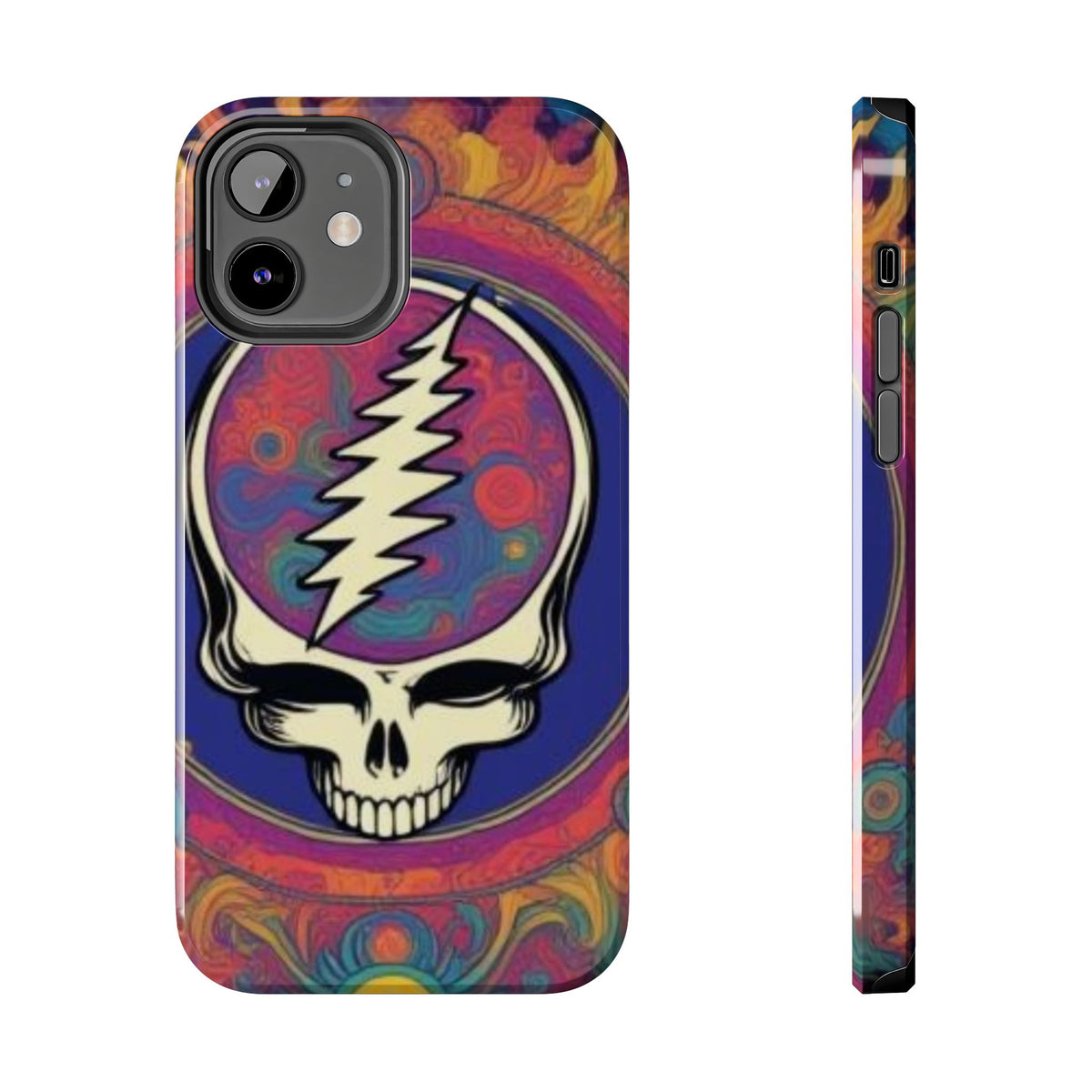 Steal Your Face Skull lightning bolt Phone Case | Protective iPhone cover