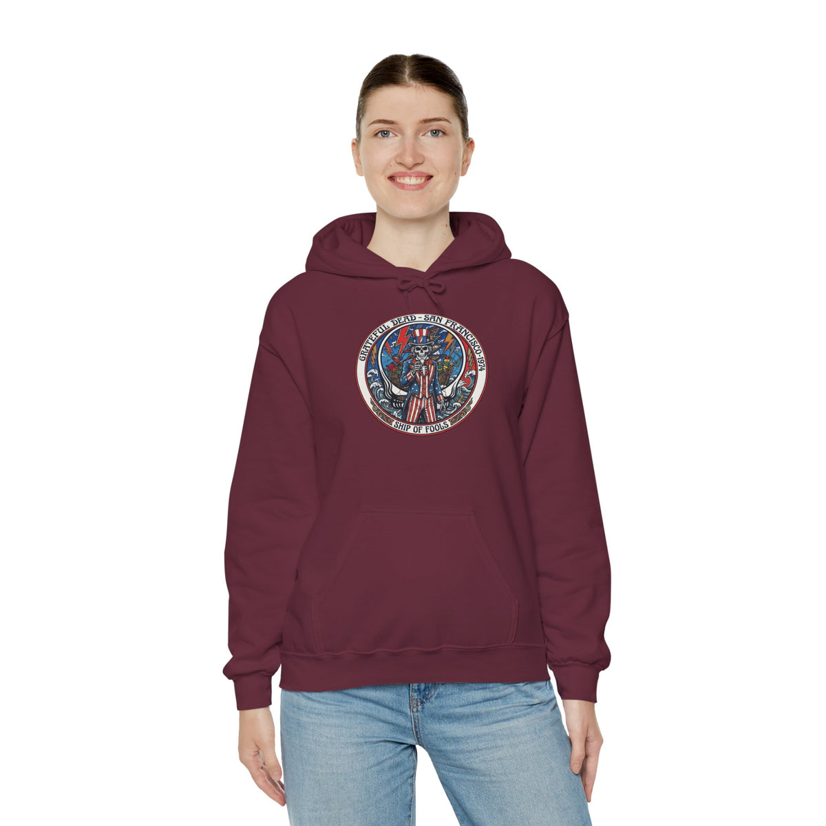 Grateful Dead Uncle Sam  hoodie | vintage gift for a deadhead dad, brother, sister, mom, friend