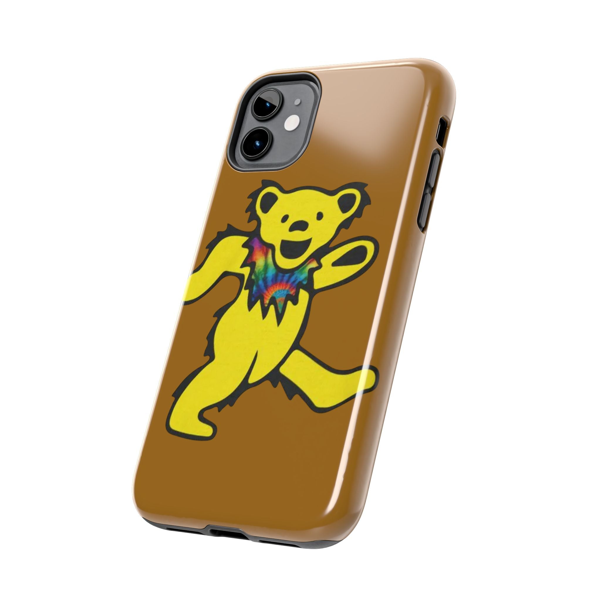 grateful dead Dancing Tie Dye Bear Phone Case | Tough Phone Case, gift for a deadhead