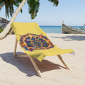 Woodland Lightning Bolt Beach Towel | Grateful Dead Surf Design