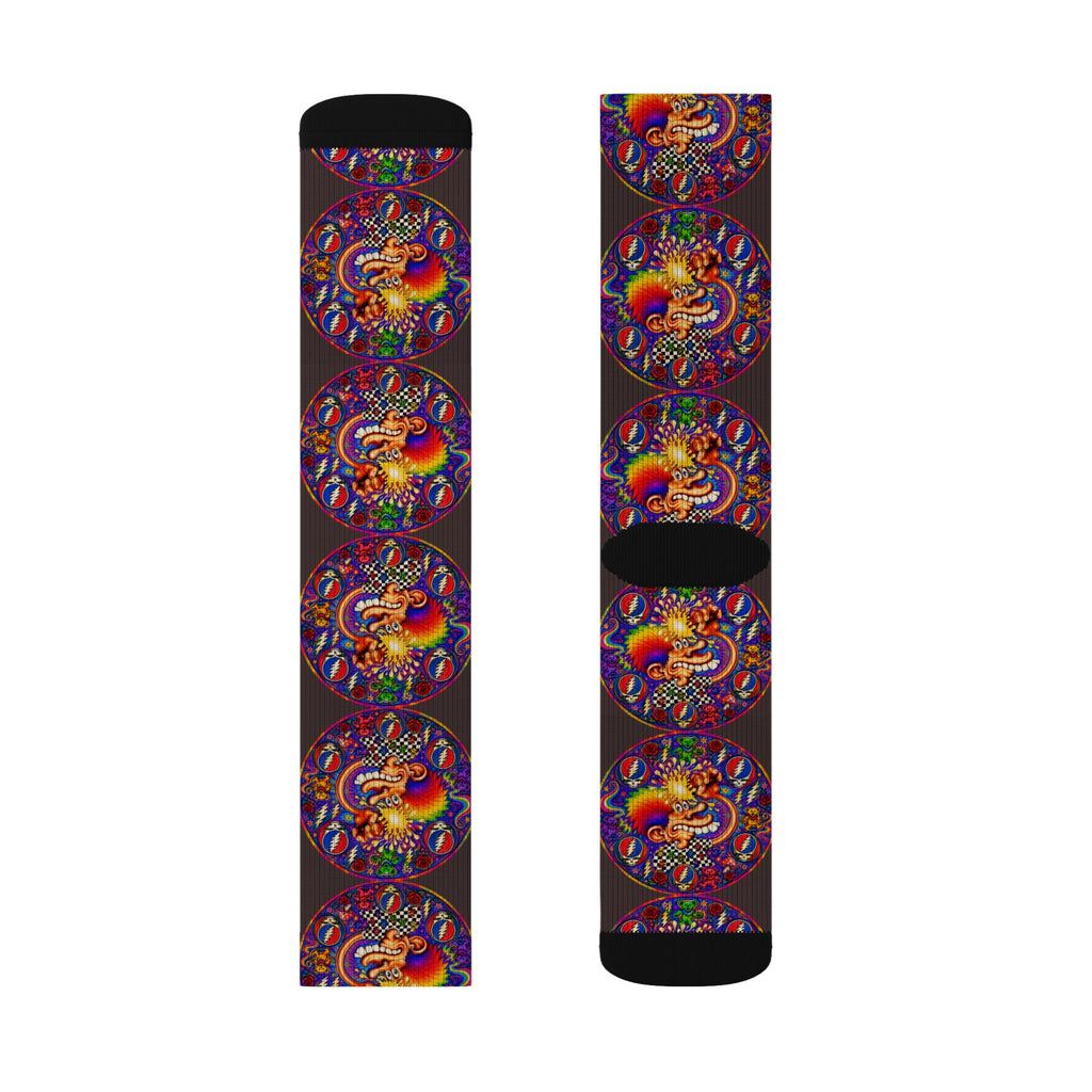 Grateful Dead Socks | Sublimation Socks