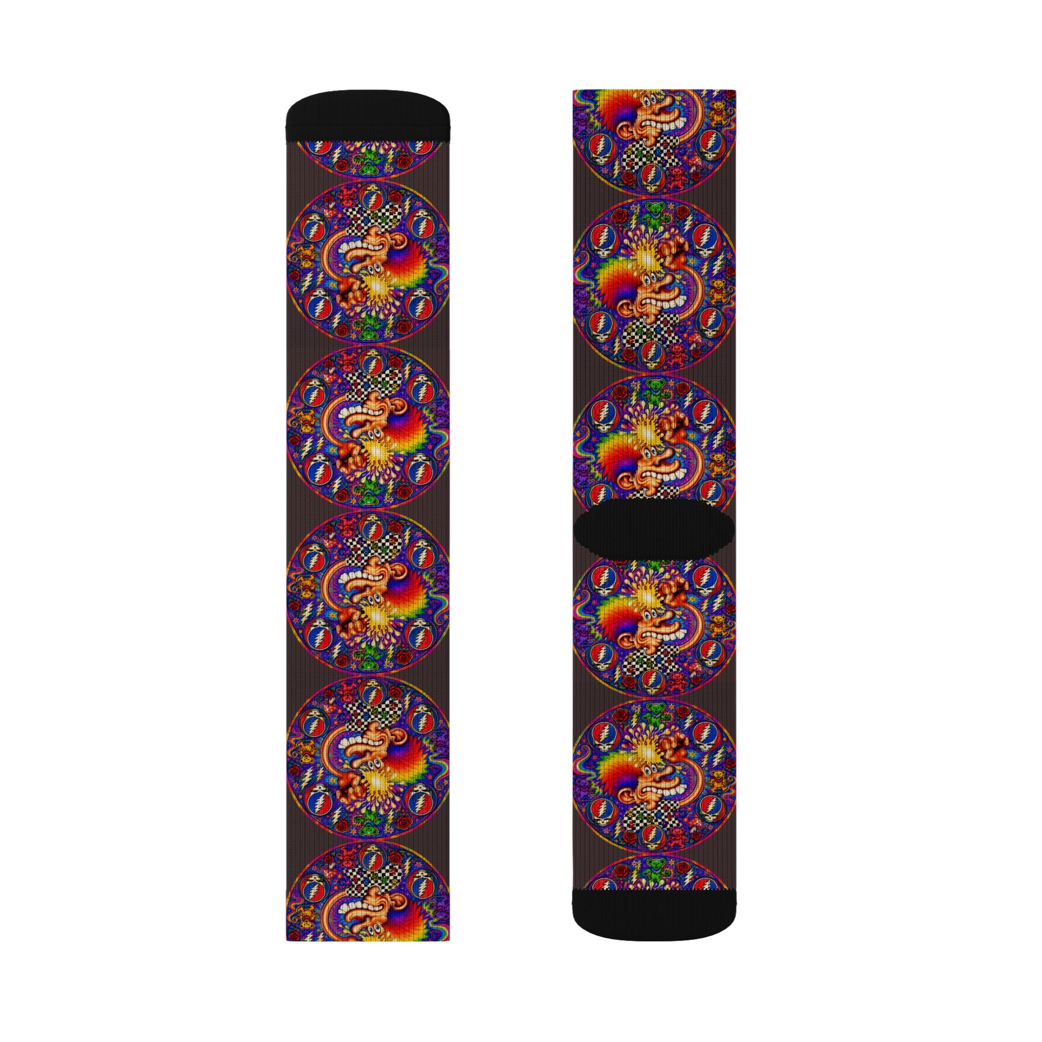 Grateful Dead Socks | Sublimation Socks