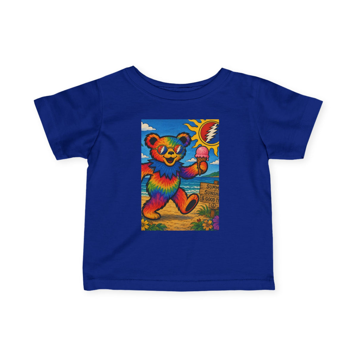 Rainbow Dancing Bear tee | Infant Tee grateful dead